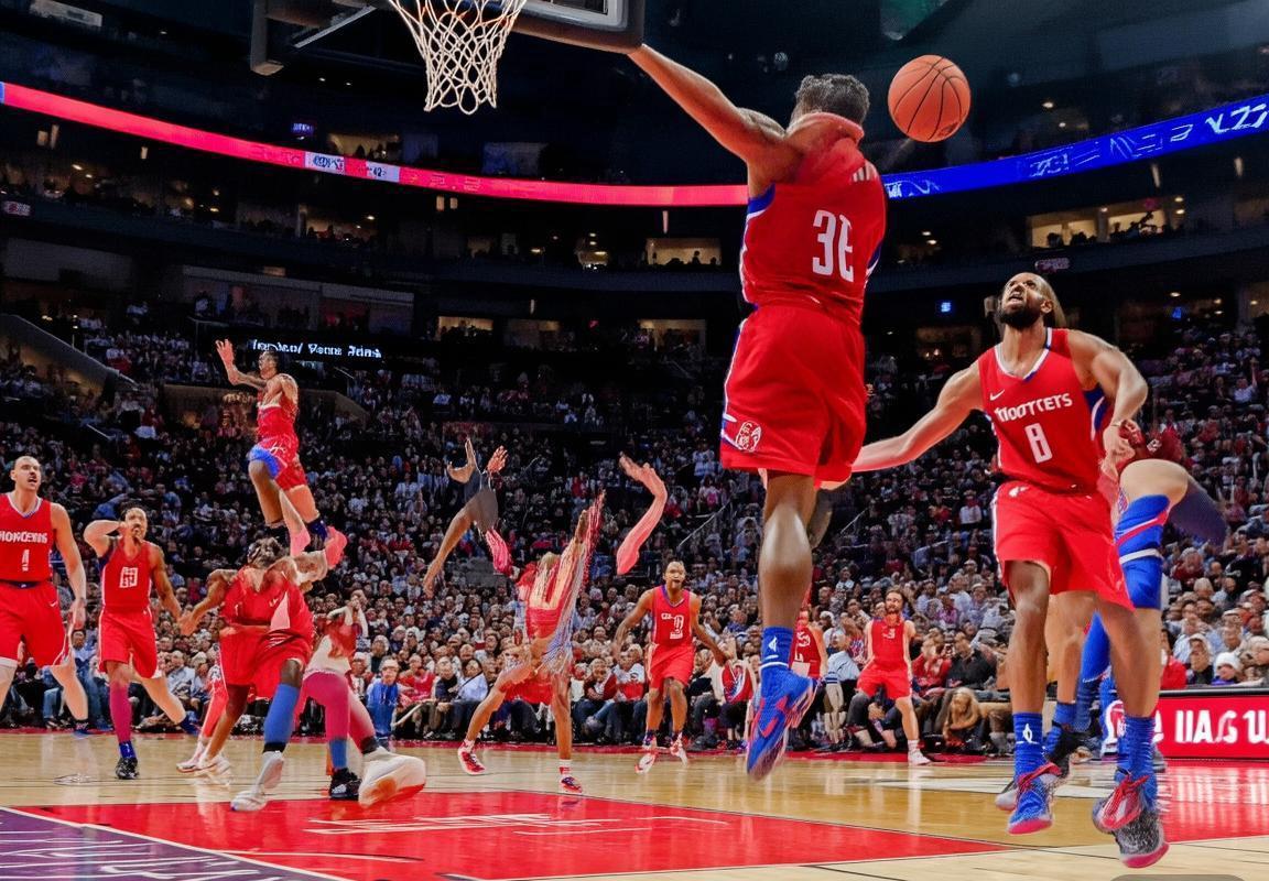 2018NBA快船火箭巅峰对决：战术革新与心理战启示(图1)